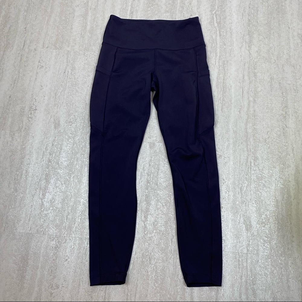 90 degrees purple plum leggings workout pants